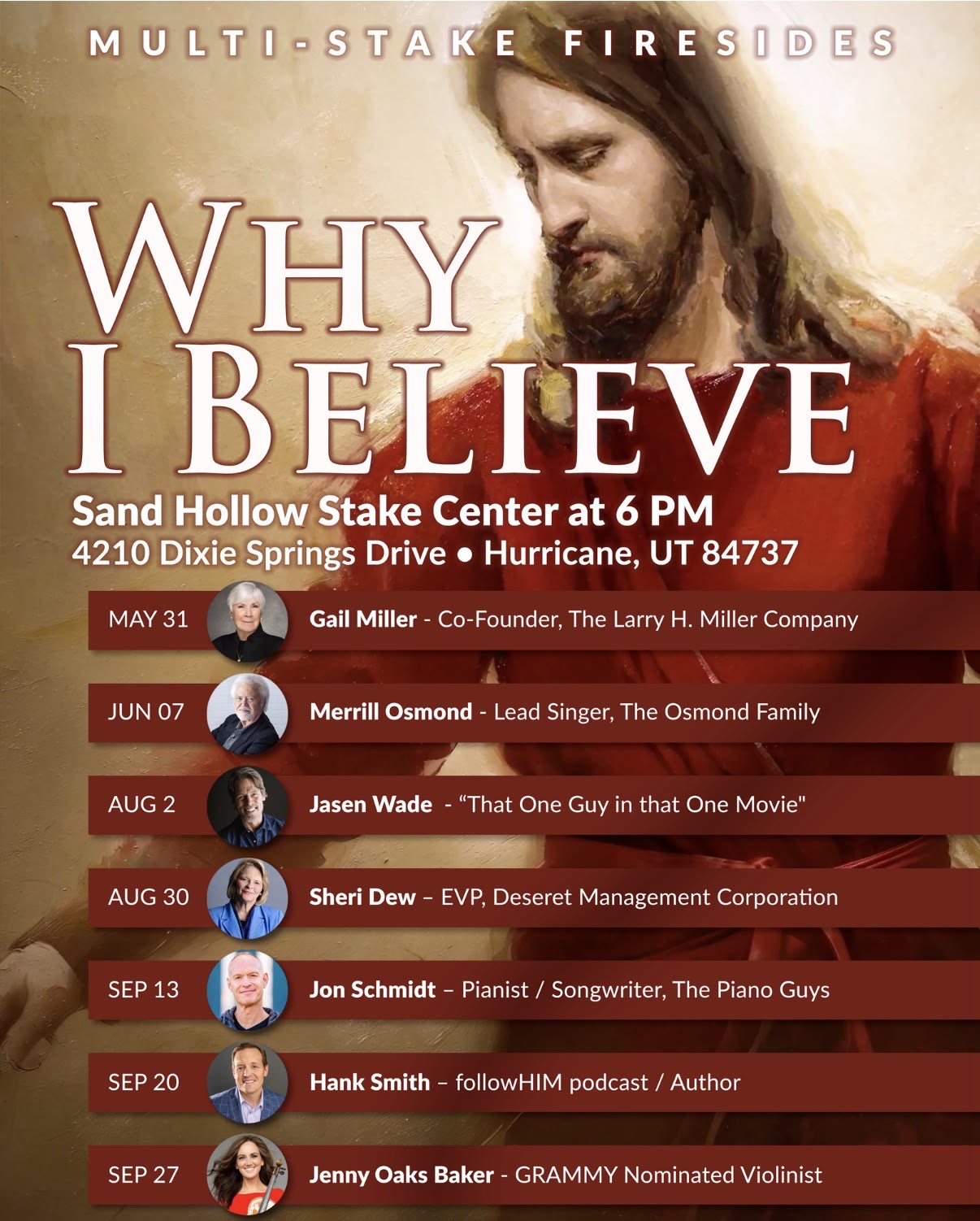 Why I Believe Firesides flyer